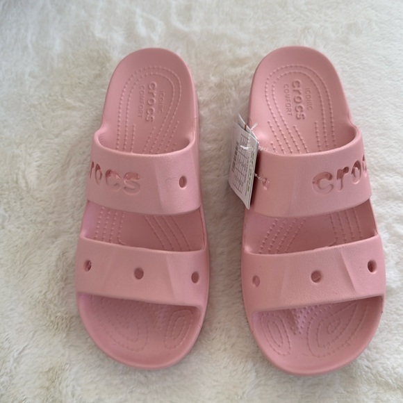 CROCS Baya Platform Slide Sandals - Picture 3 of 10